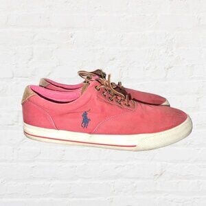 Ralph Lauren Polo Vaughn Sneaker Men’s Size 13 Salmon Pink